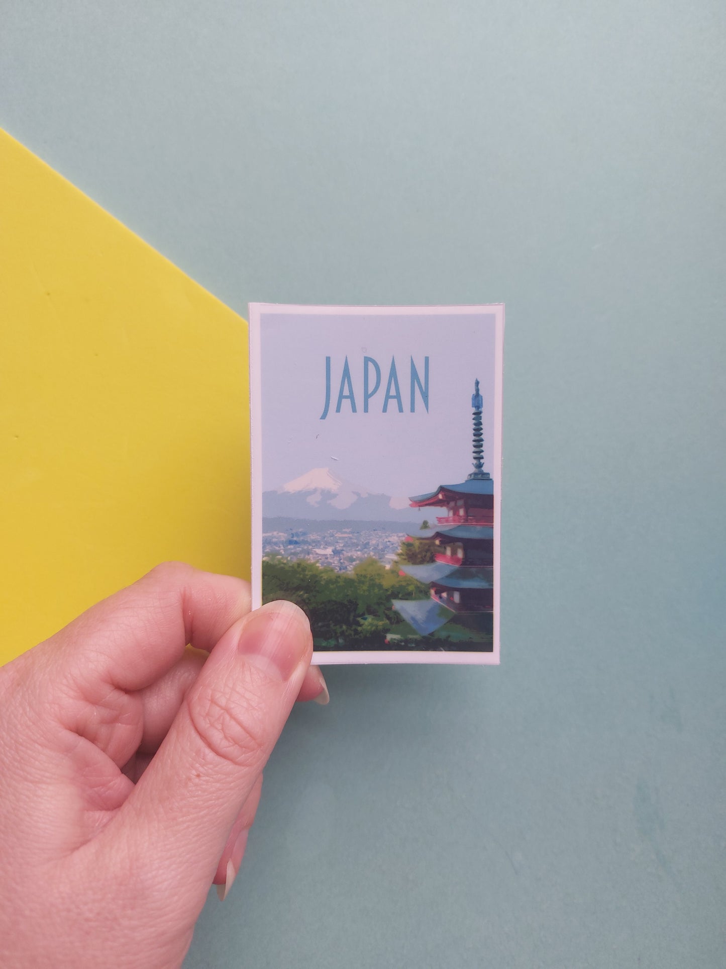 Japan Poster Sticker
