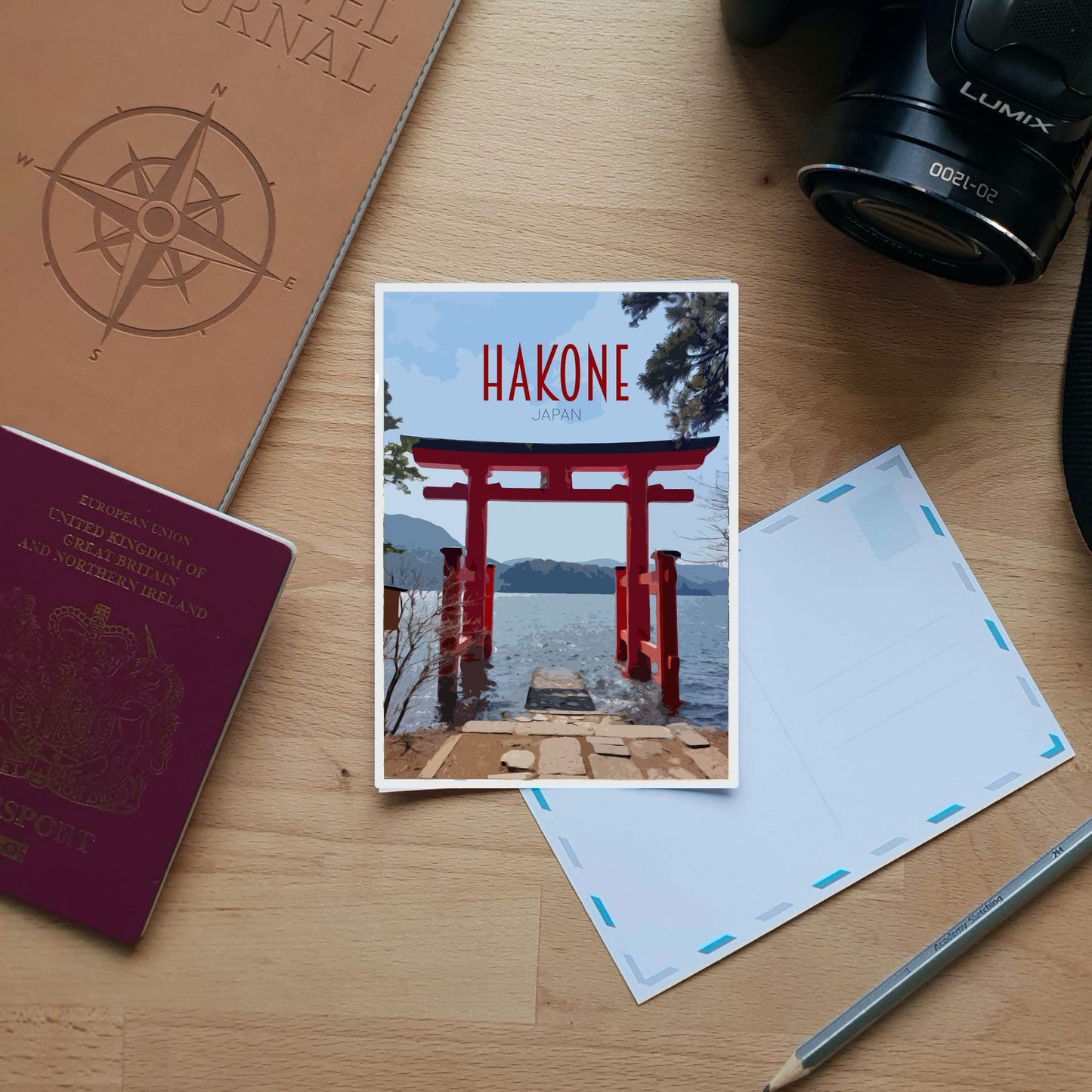 Hakone Travel Poster