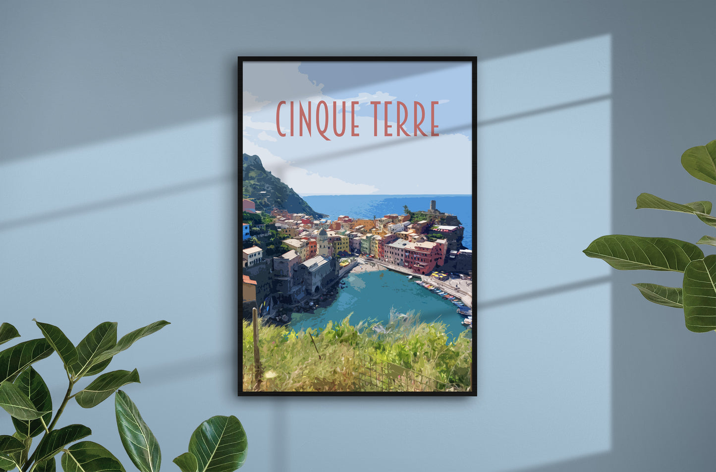 Cinque Terre Travel Poster