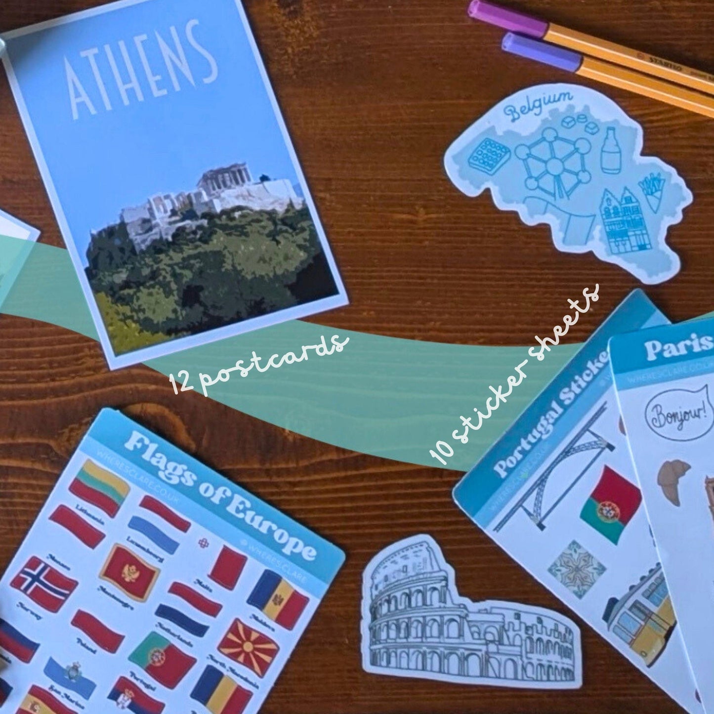 Europe Scrapbook Kit