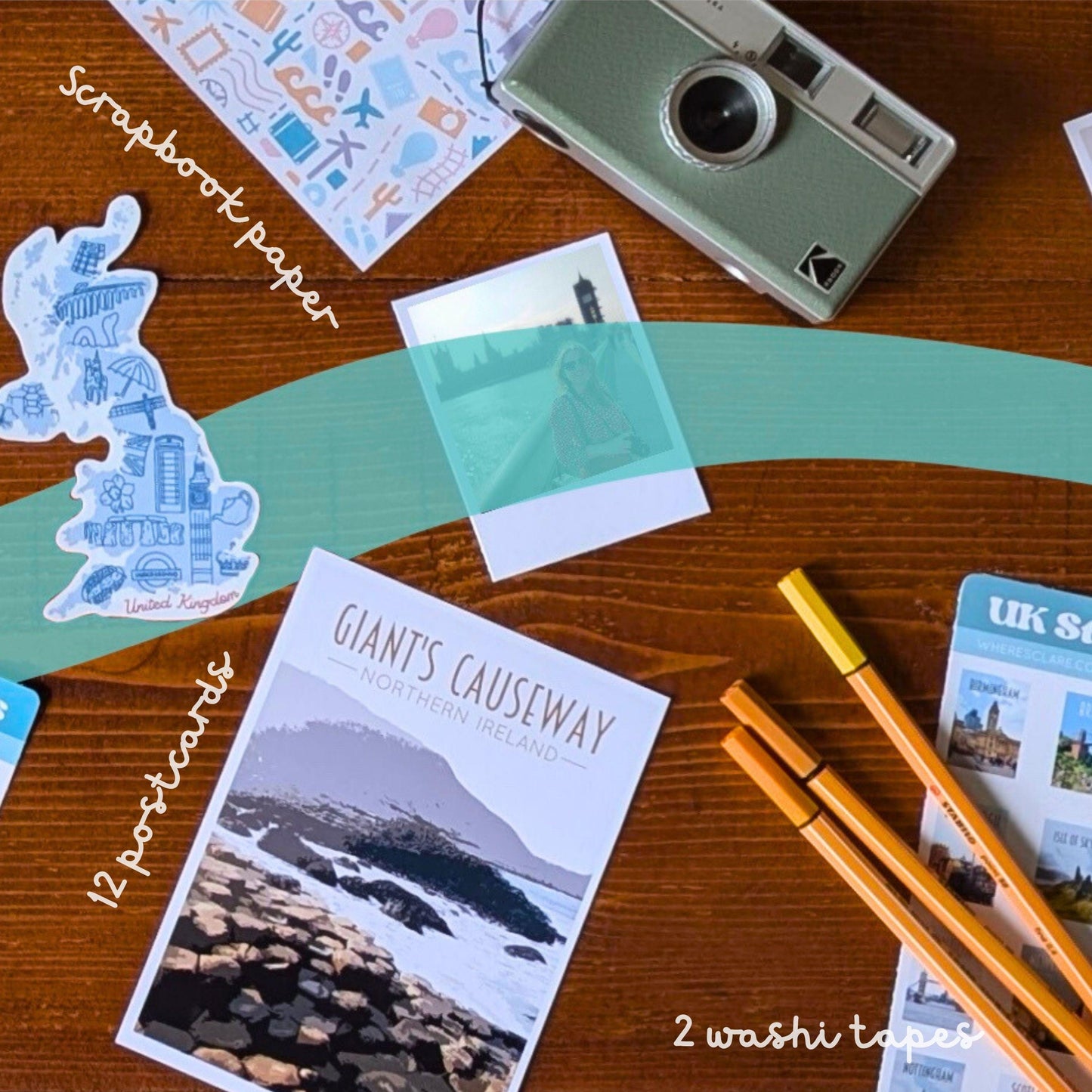 United Kingdom Scrapbook Kit