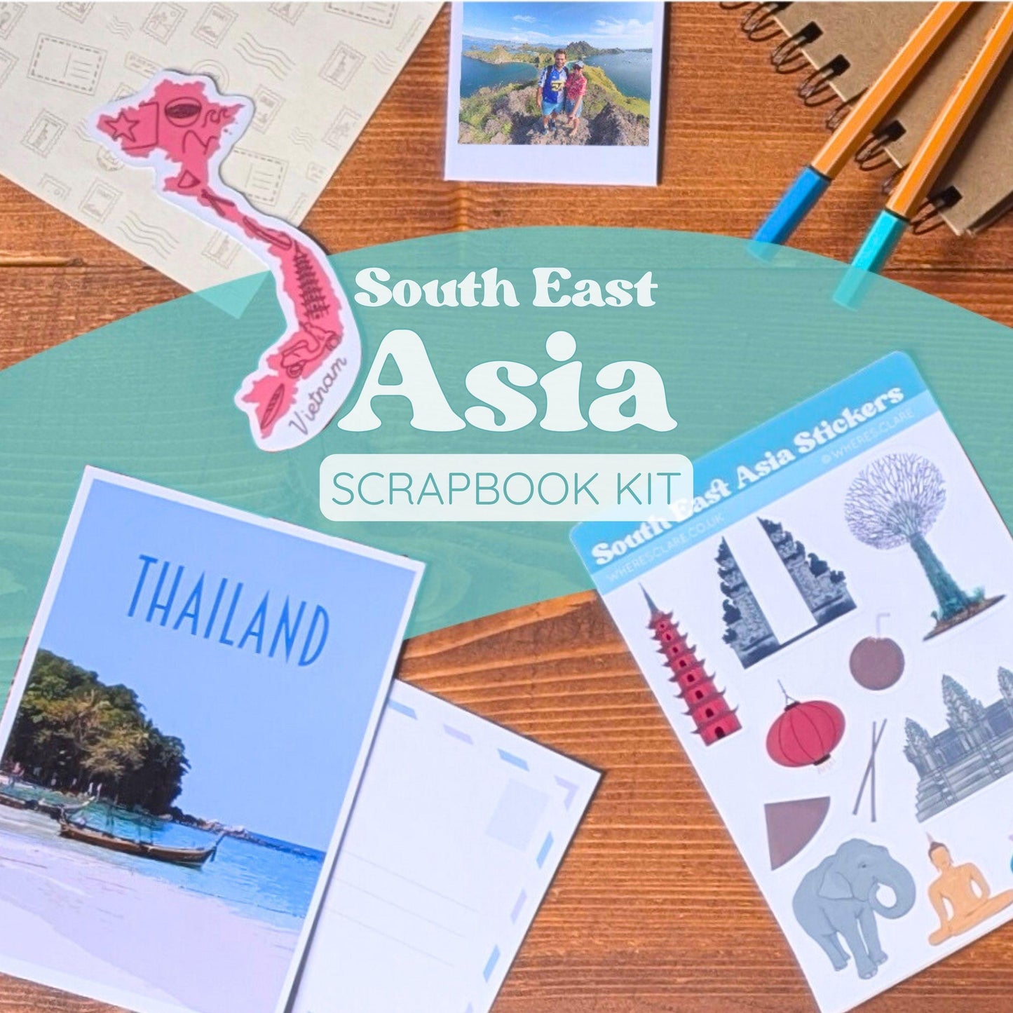 South East Asia Scrapbook Kit