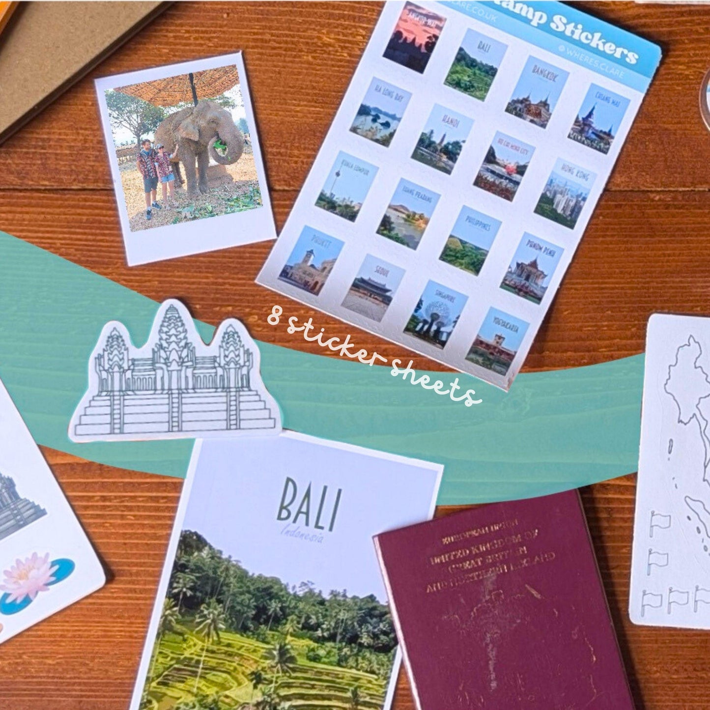 South East Asia Scrapbook Kit