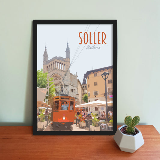 Soller Travel Poster