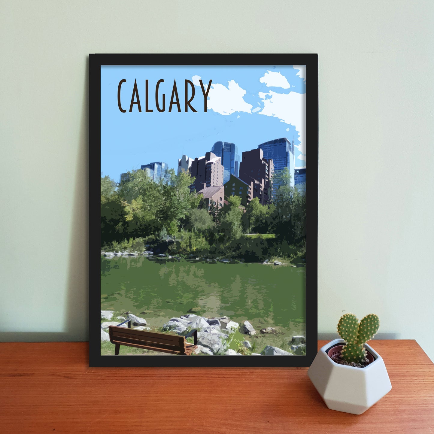 Calgary Travel Poster