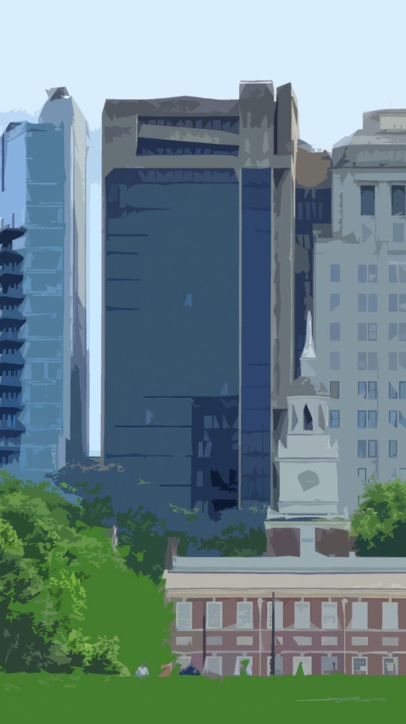 Philadelphia Travel Poster
