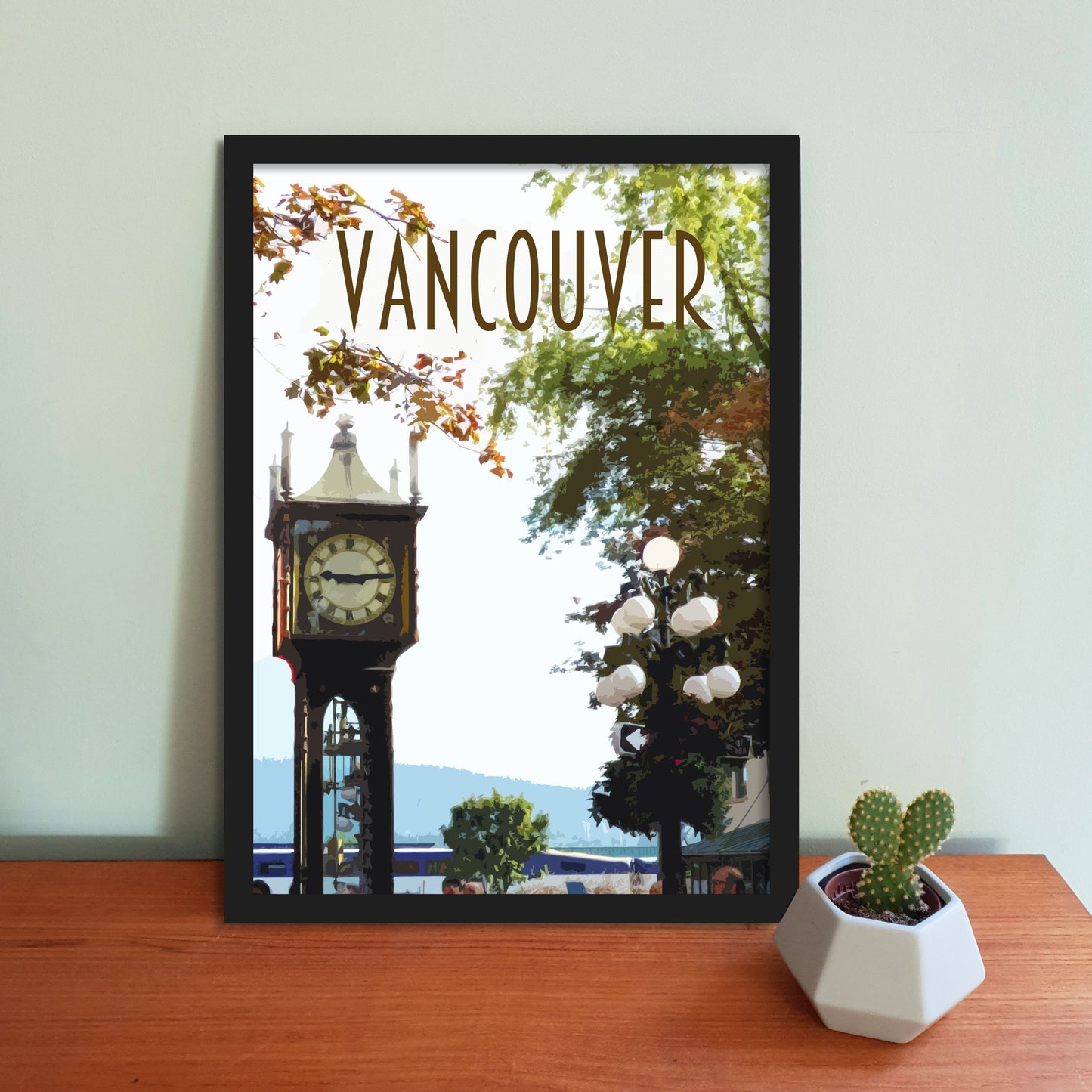 Vancouver Travel Poster