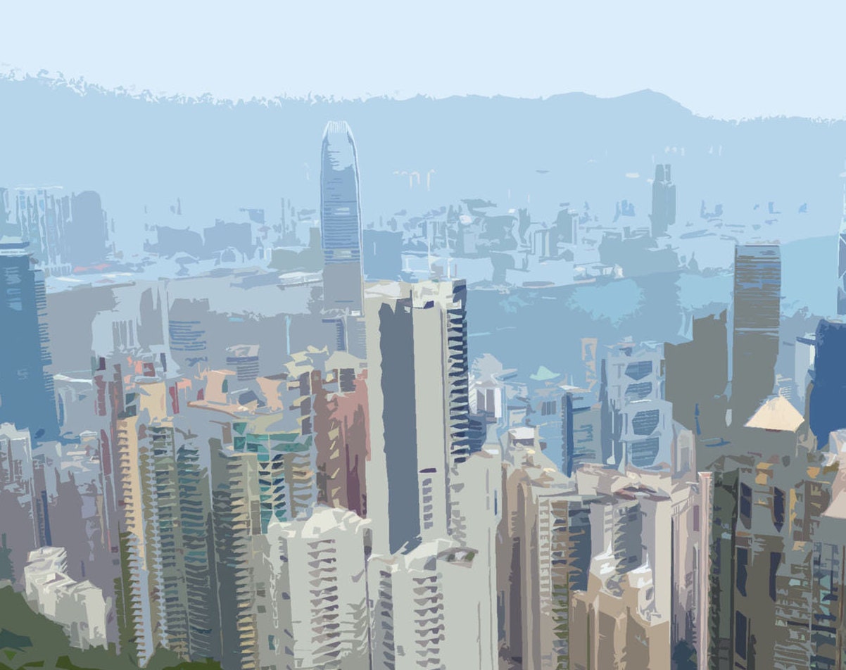 Hong Kong Travel Poster