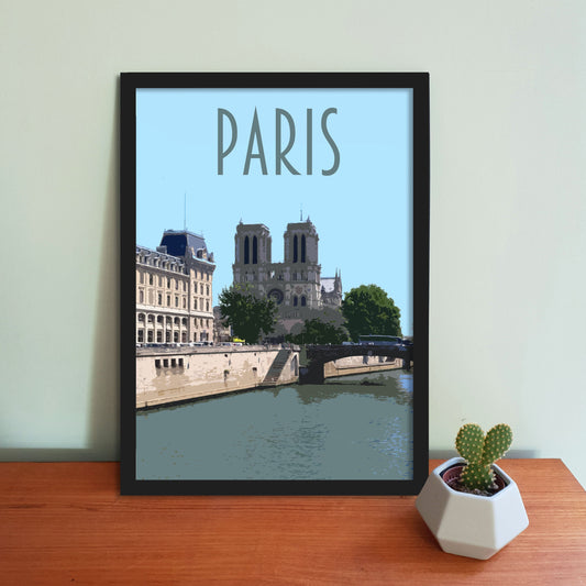 Paris Travel Poster