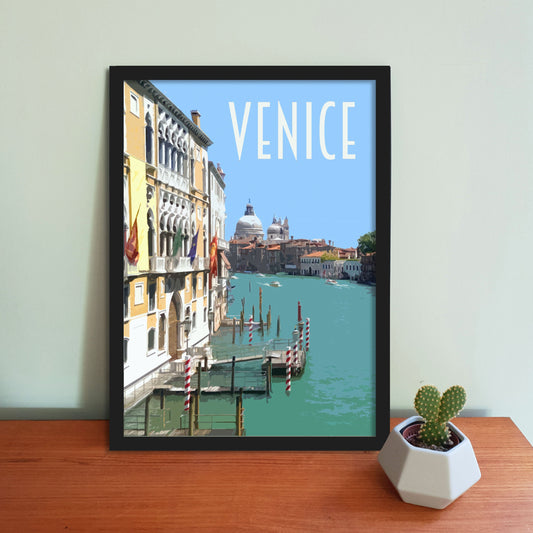 Venice Travel Poster
