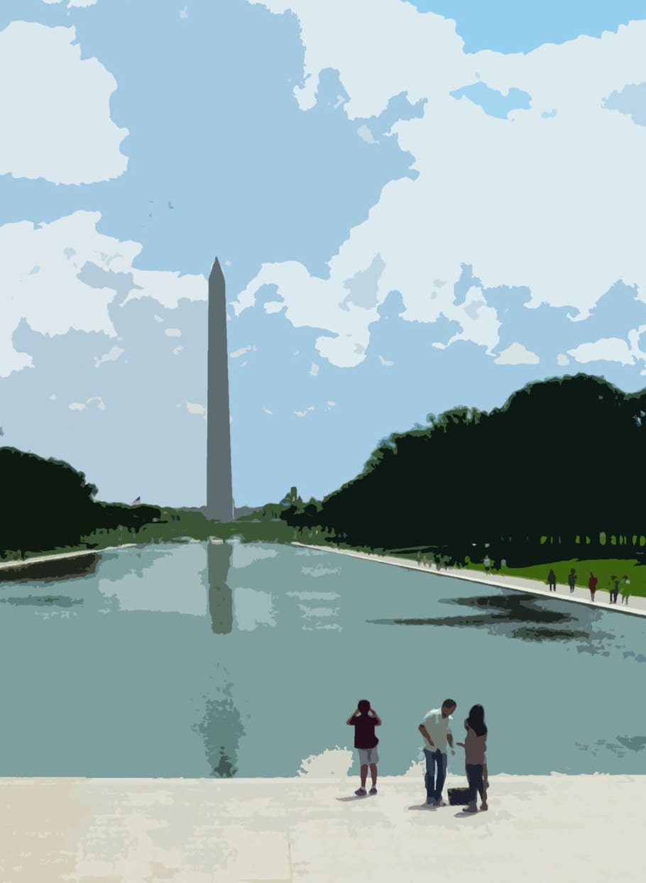 Washington DC Travel Poster