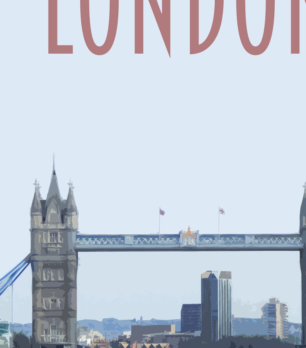London Travel Poster