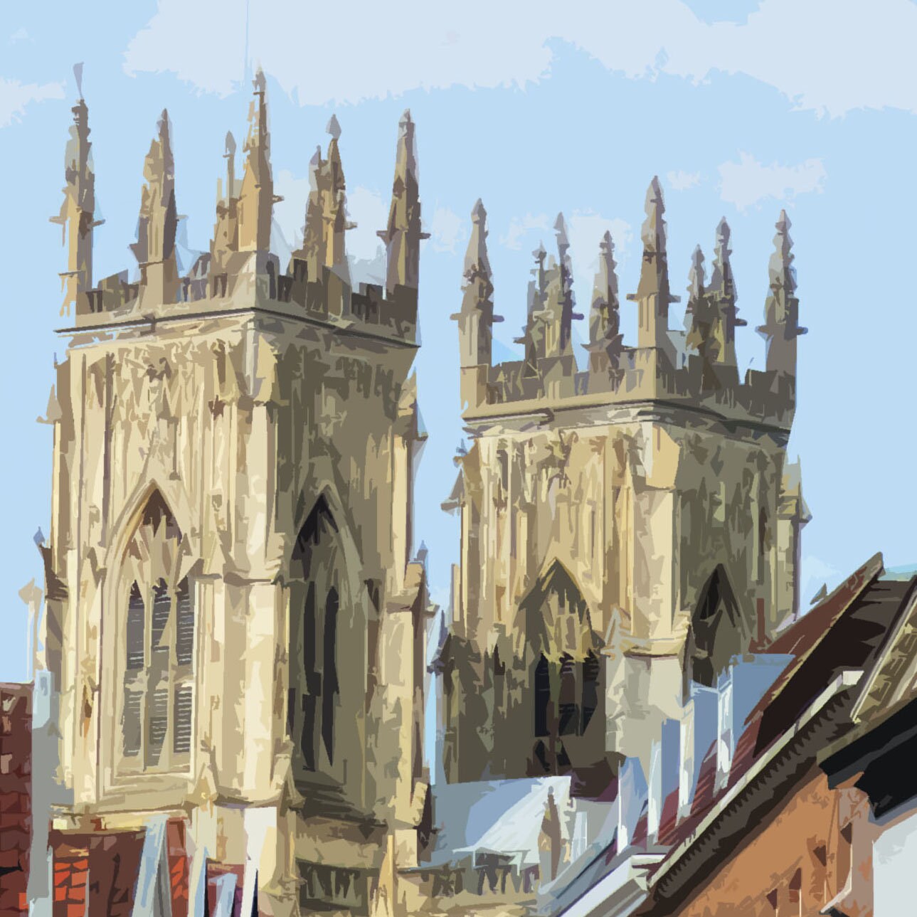 York Travel Poster