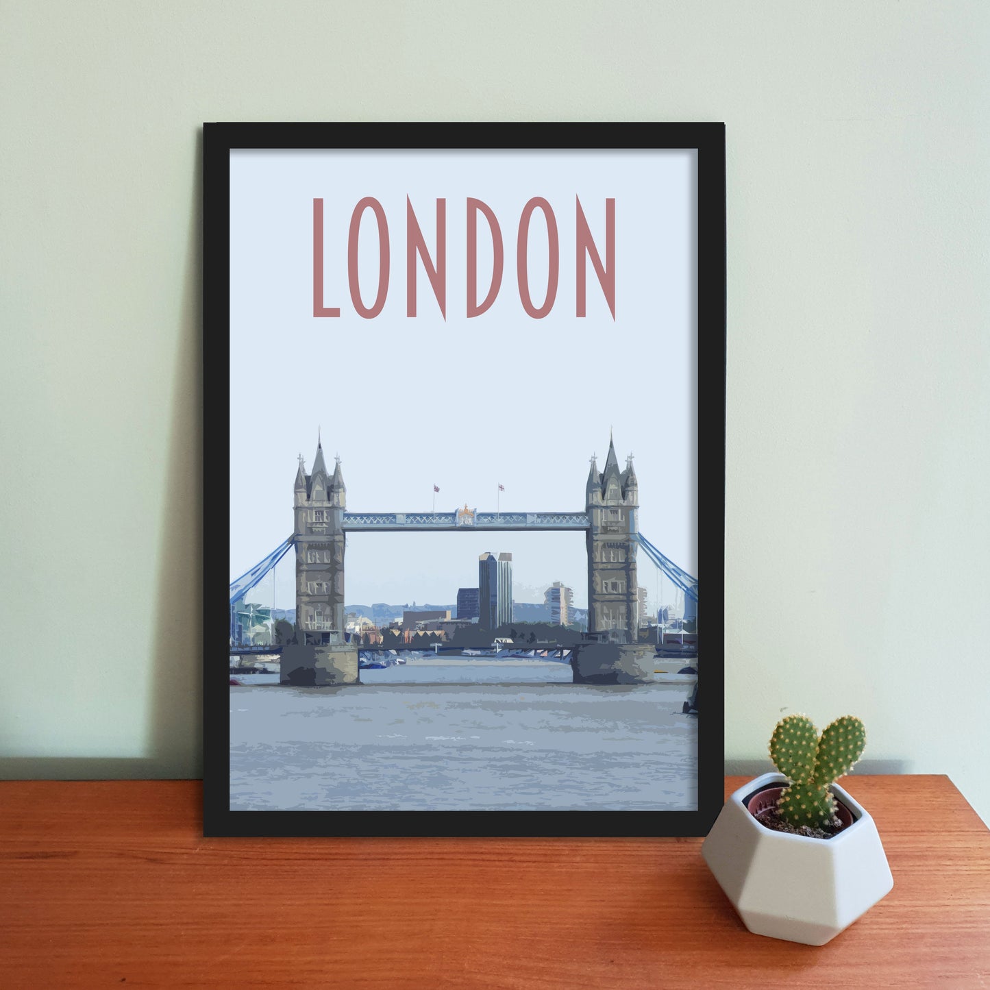 London Travel Poster