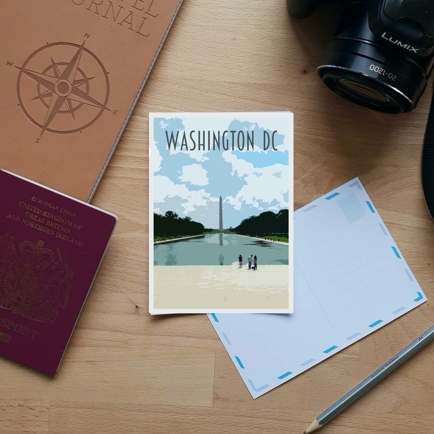 Washington DC Travel Poster