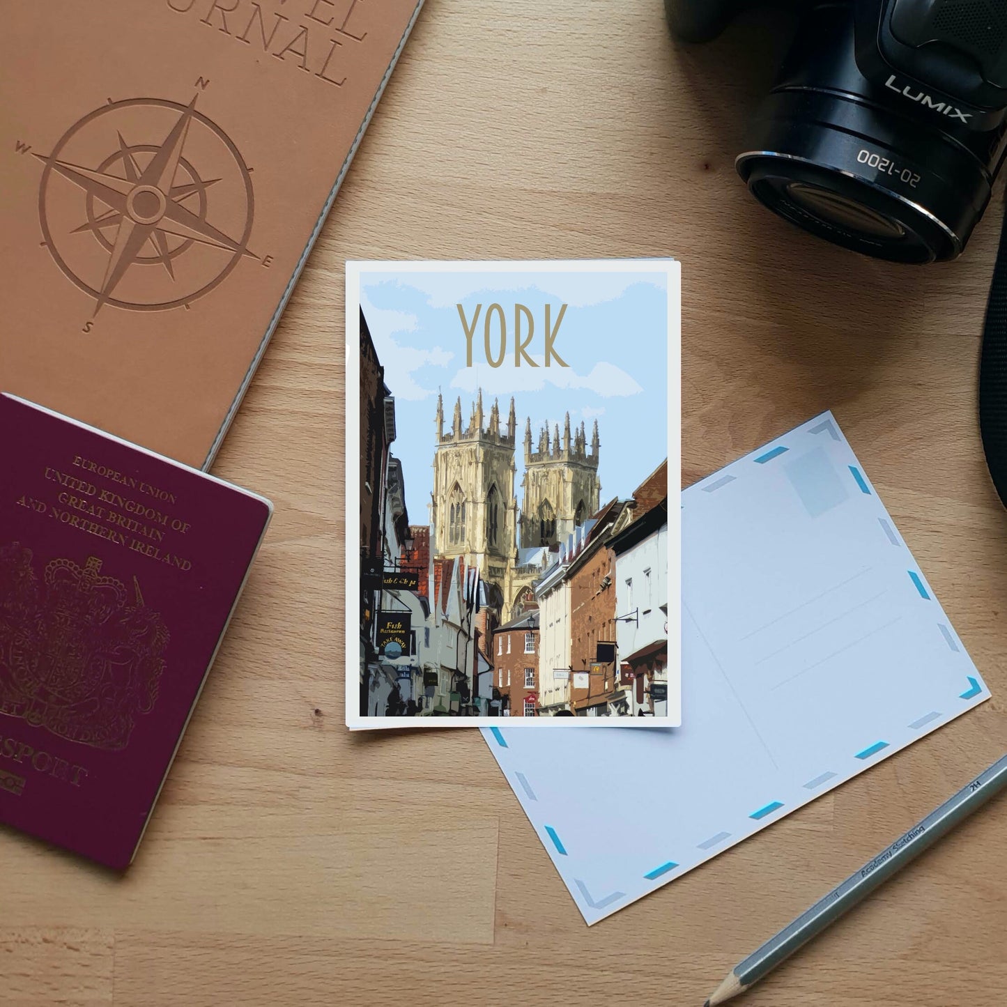 York Travel Poster