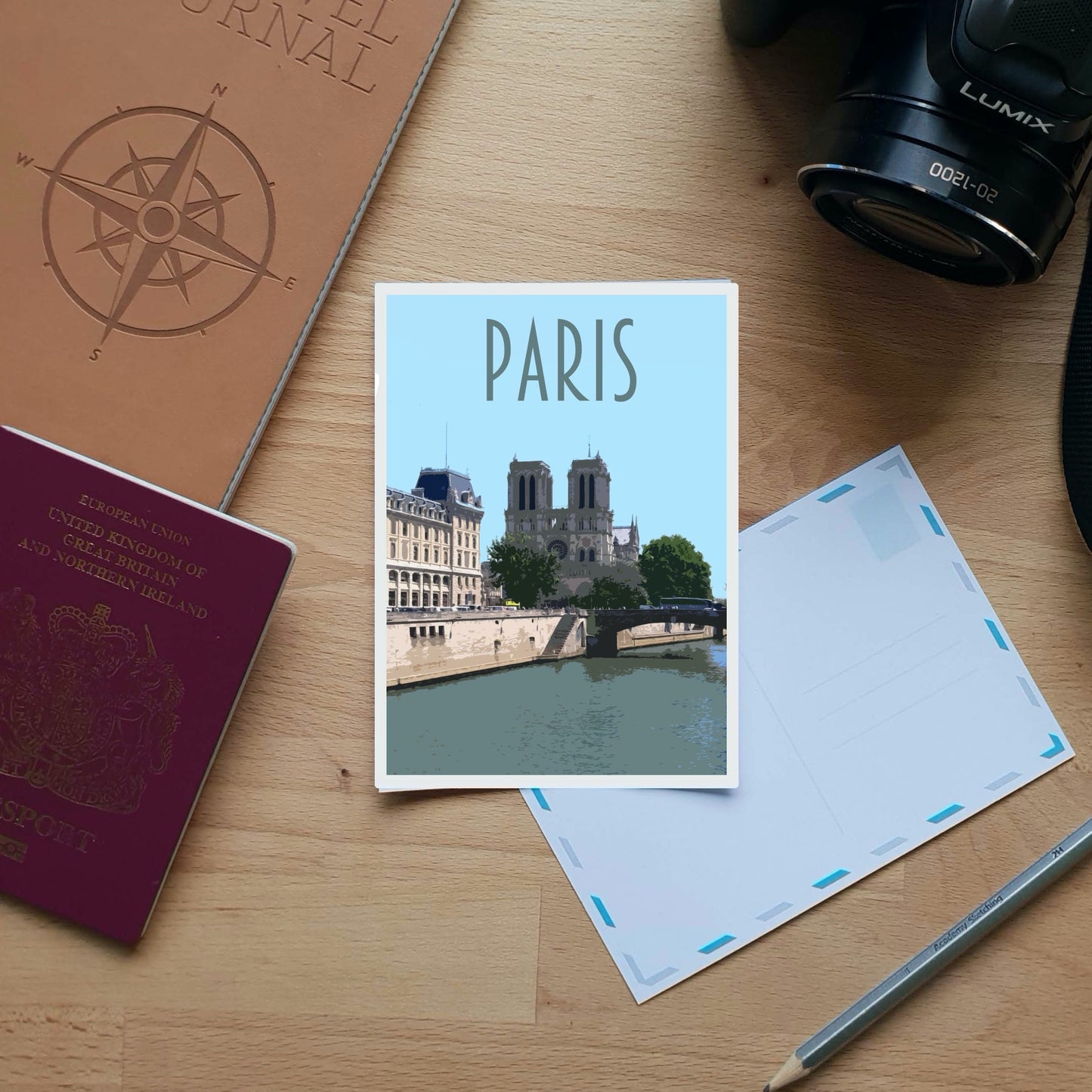 Paris Travel Poster