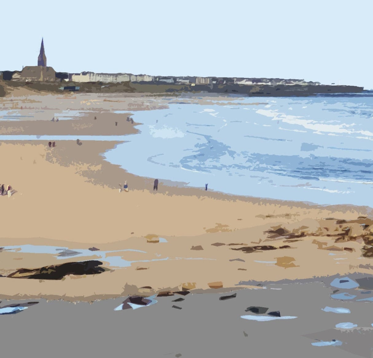 Tynemouth Travel Poster