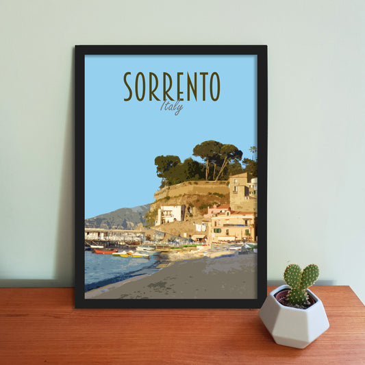 Sorrento Travel Poster
