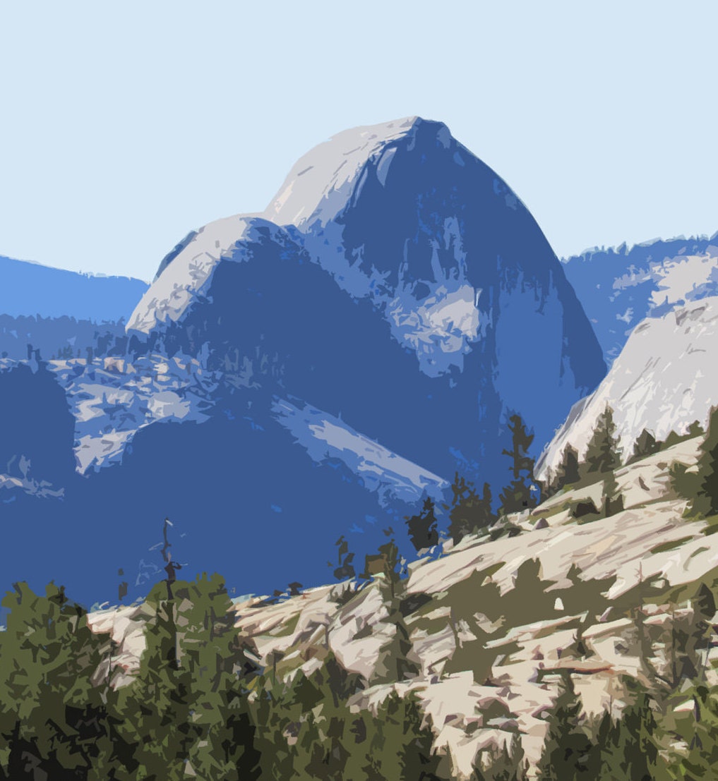 Yosemite Travel Poster