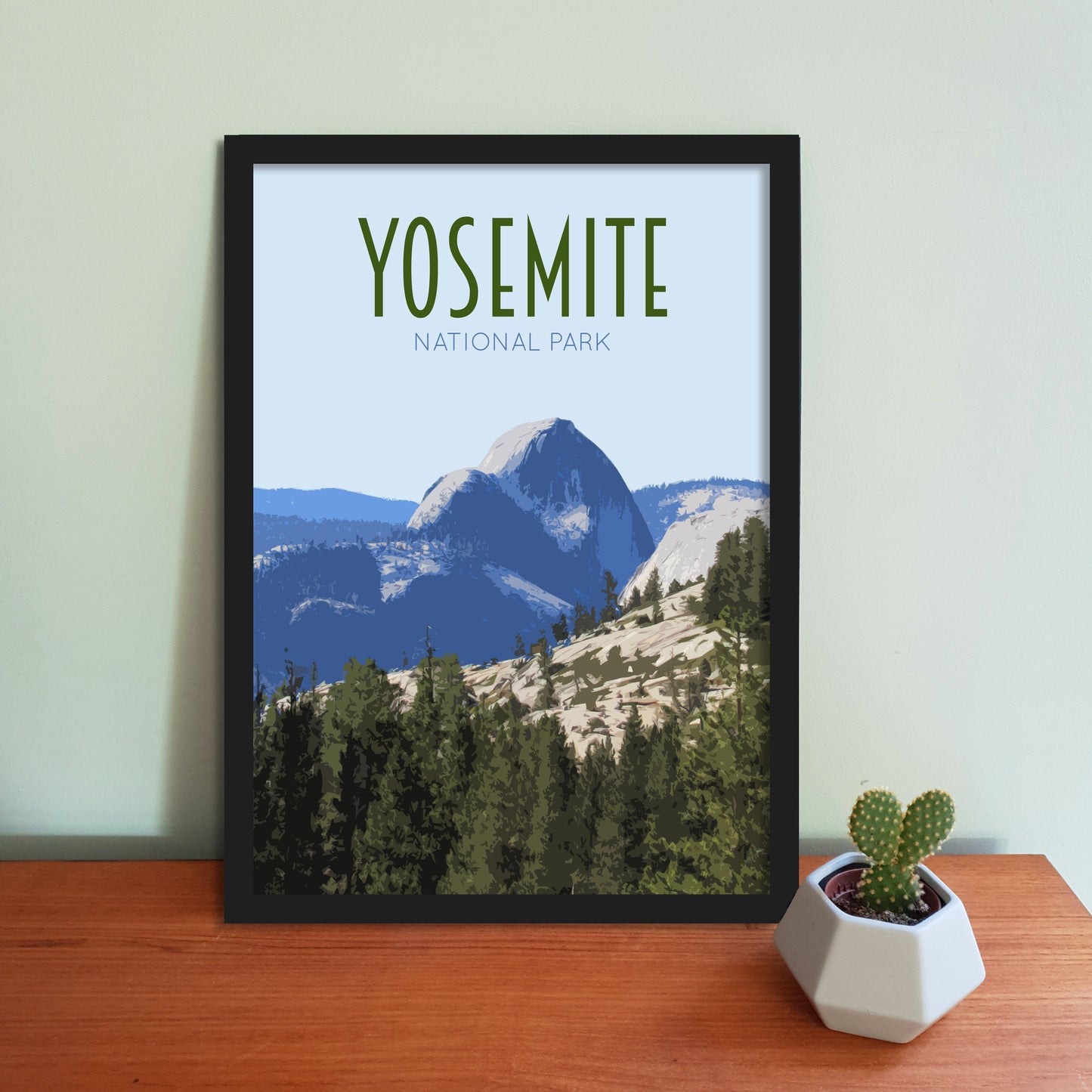 Yosemite Travel Poster