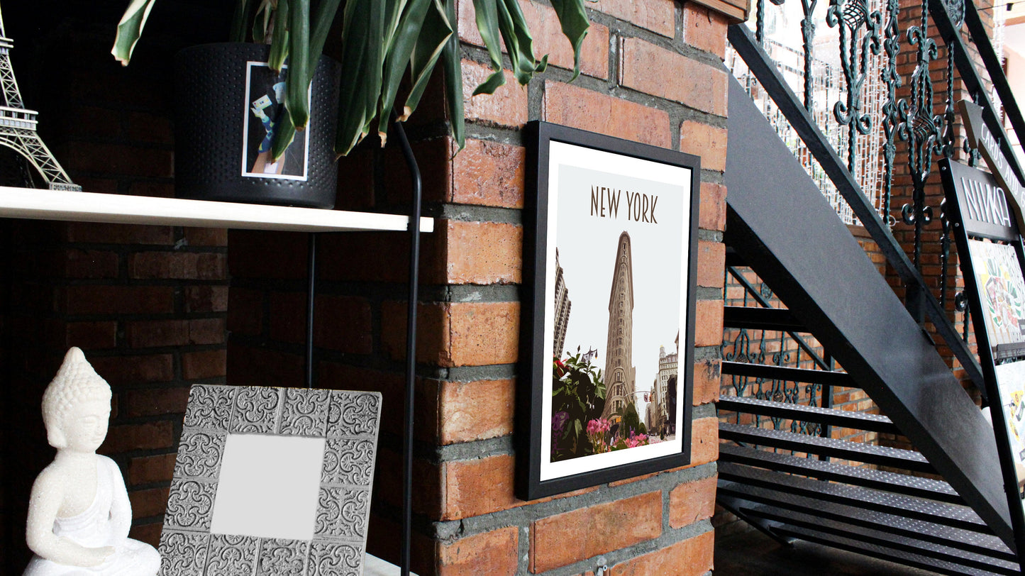 New York City Travel Poster