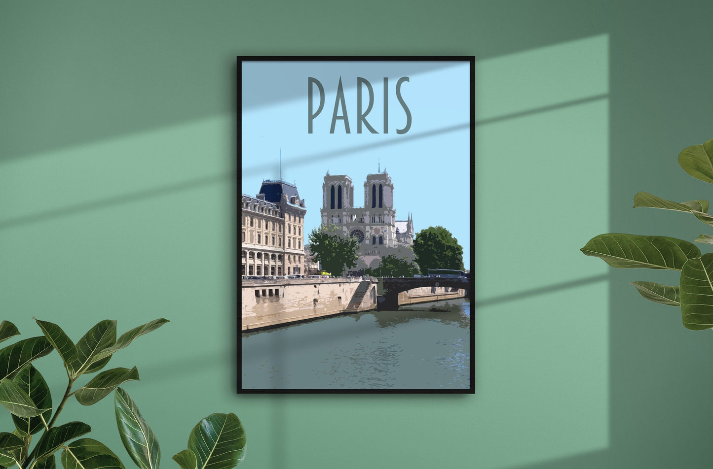 Paris Travel Poster
