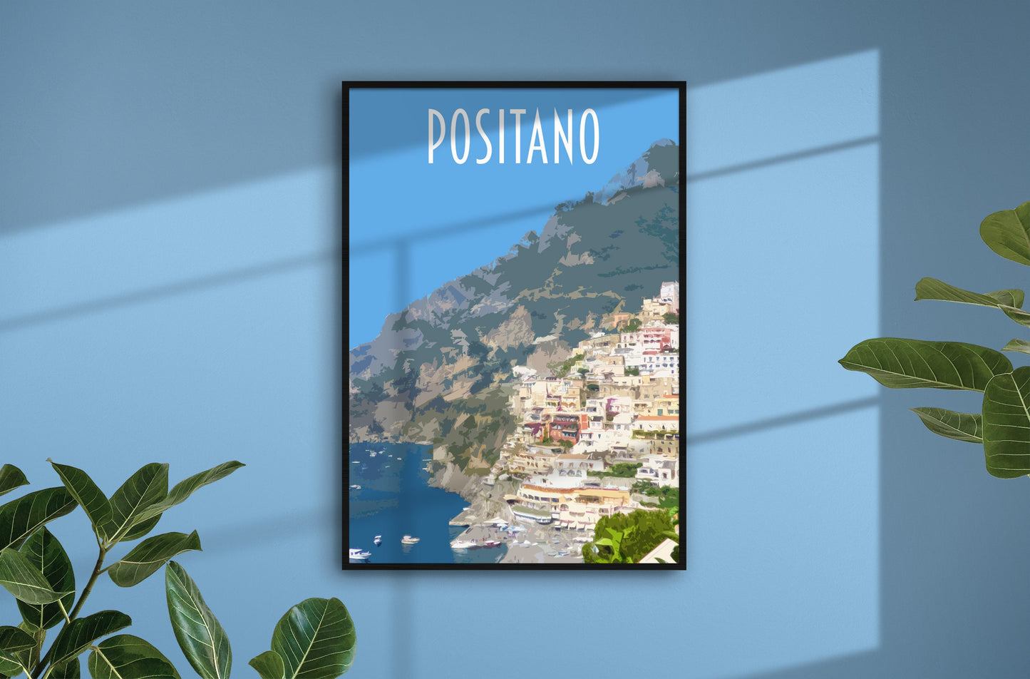 Positano Travel Poster
