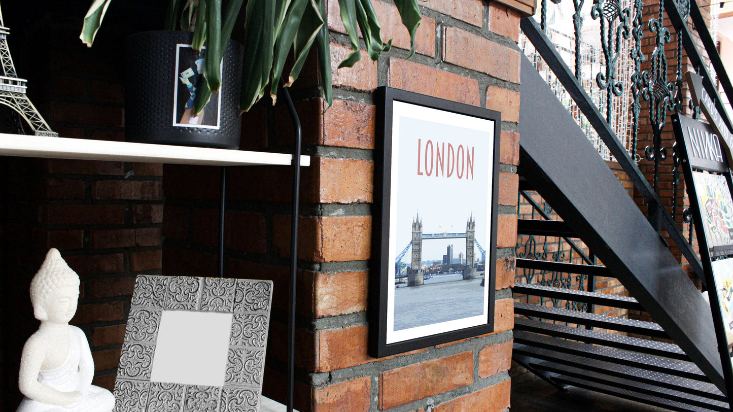 London Travel Poster