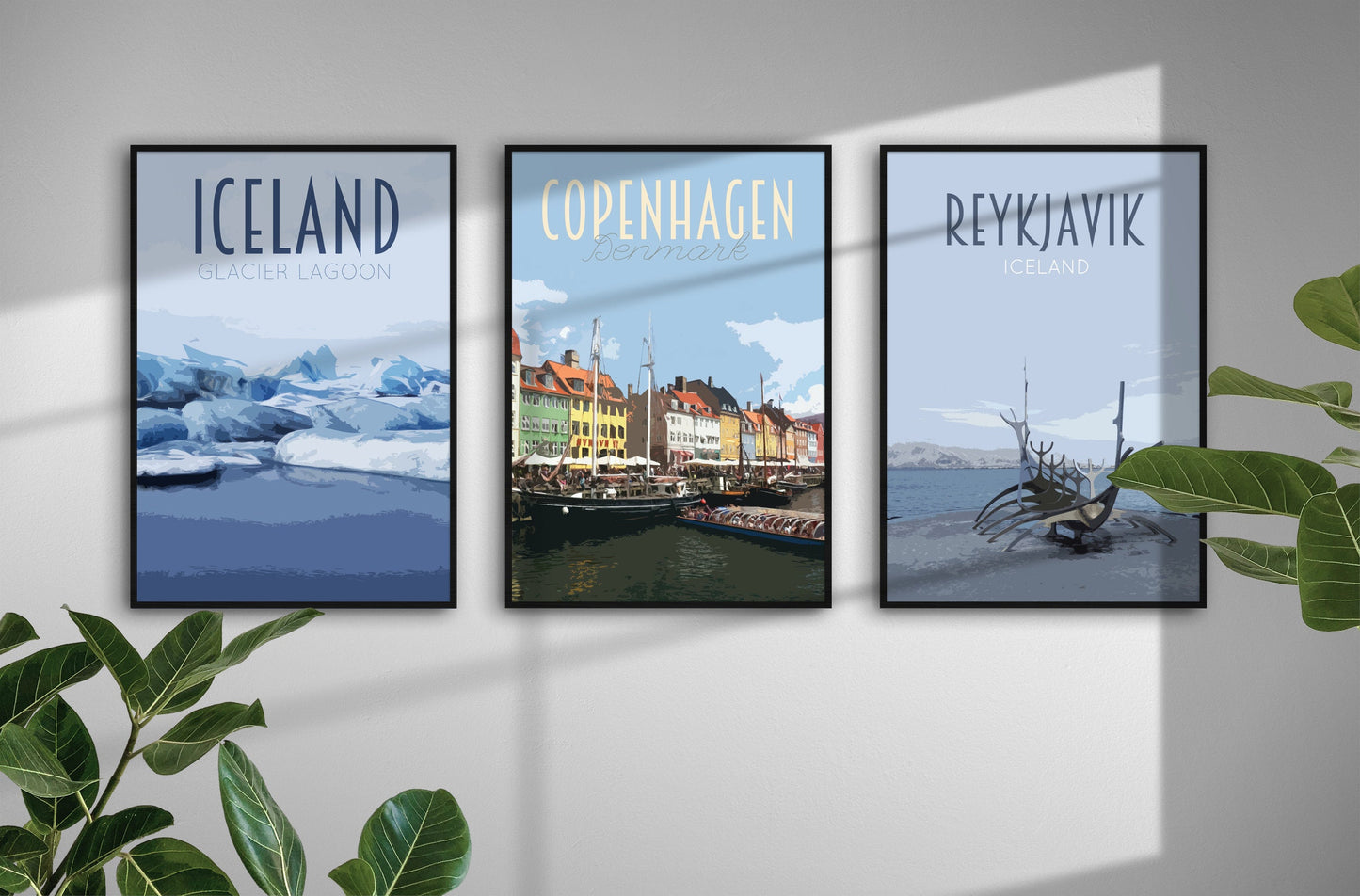 Vik Travel Poster