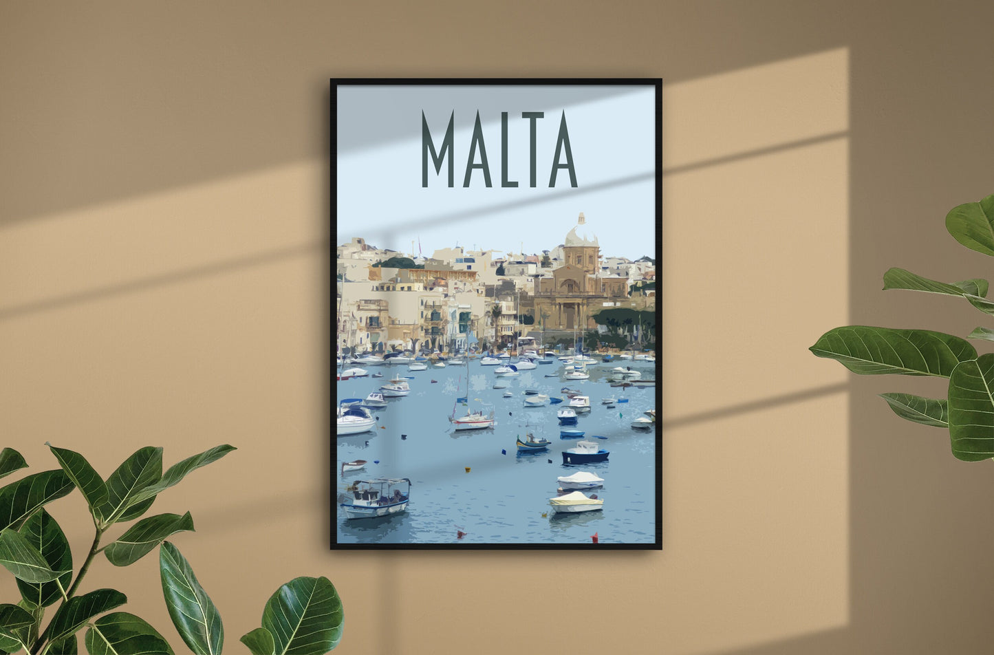 Malta Travel Poster