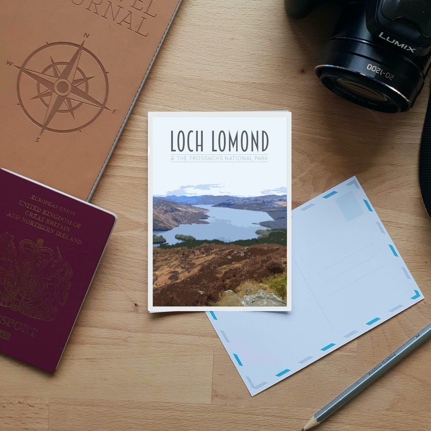 Loch Lomond Travel Poster