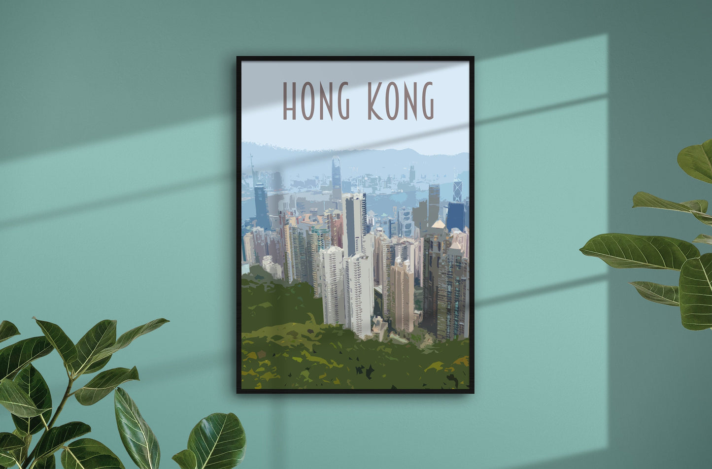 Hong Kong Travel Poster