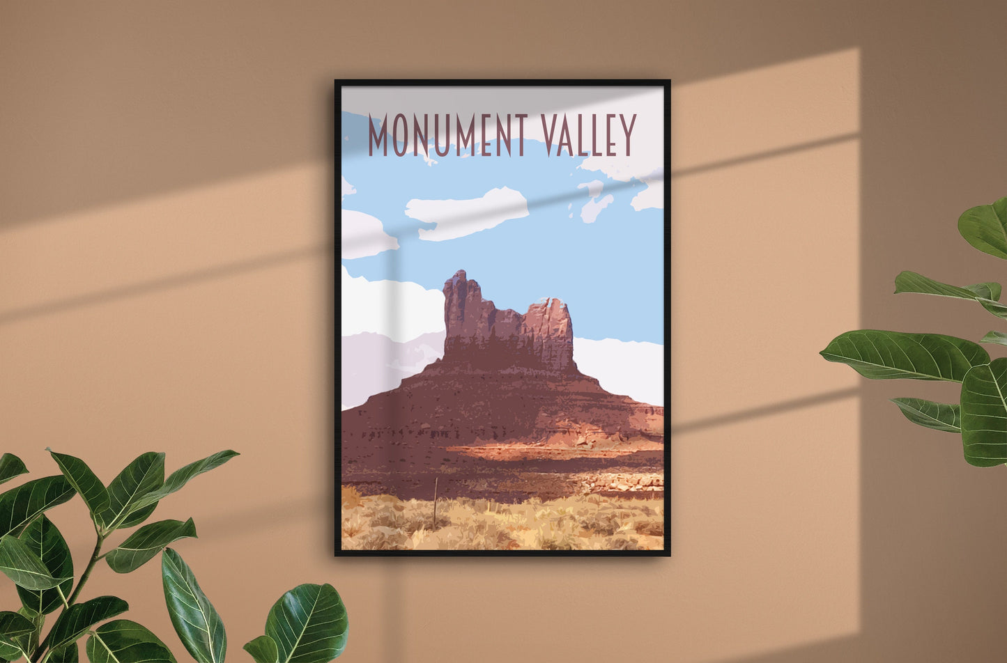 Monument Valley Travel Poster