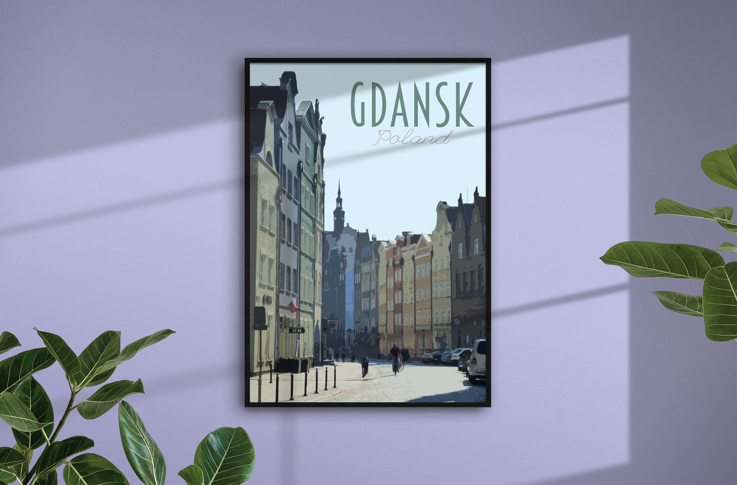 Gdansk Travel Poster