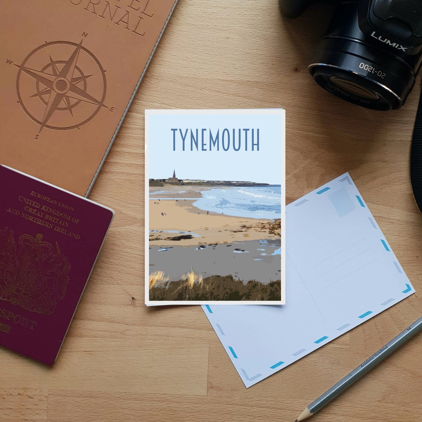Tynemouth Travel Poster