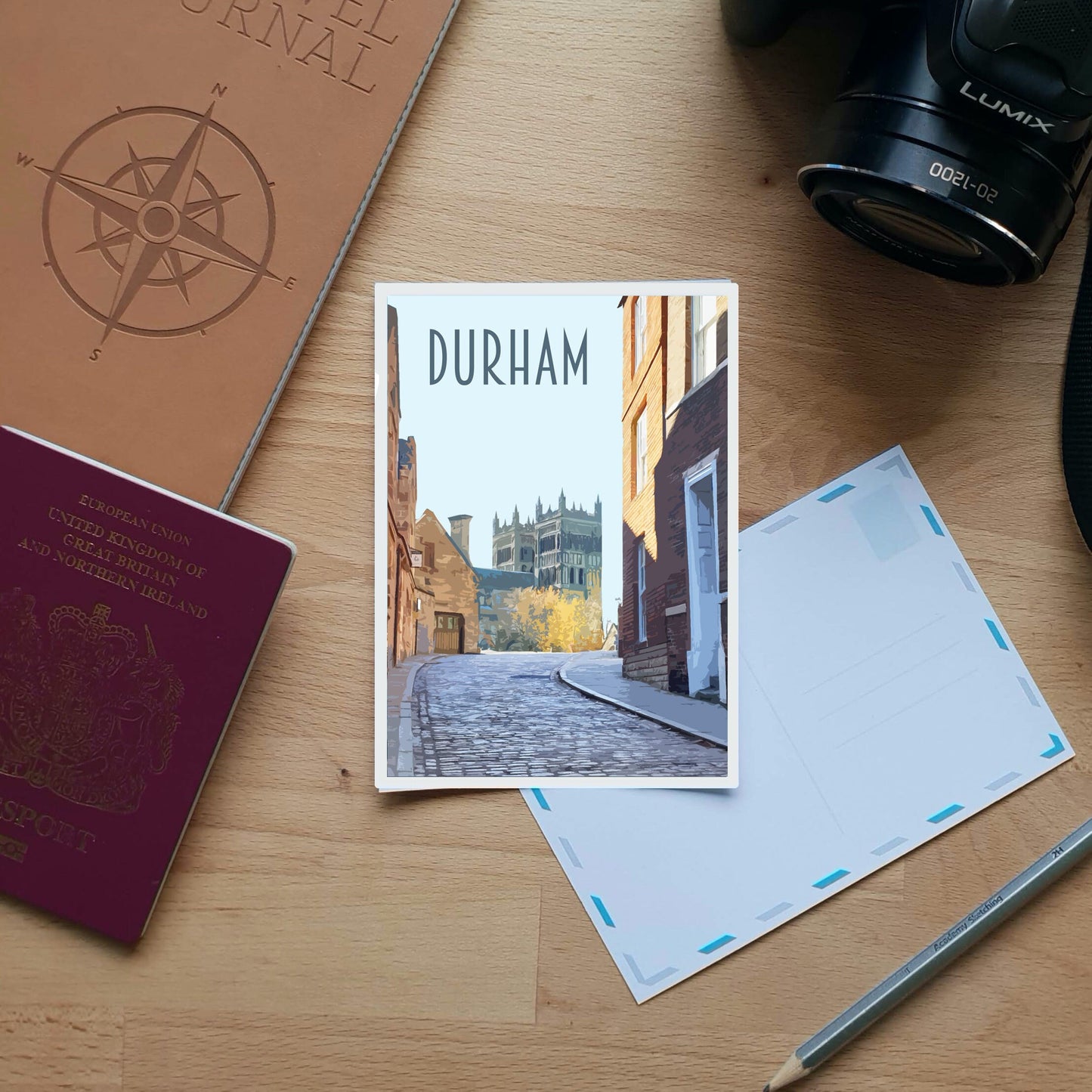 Durham Travel Poster