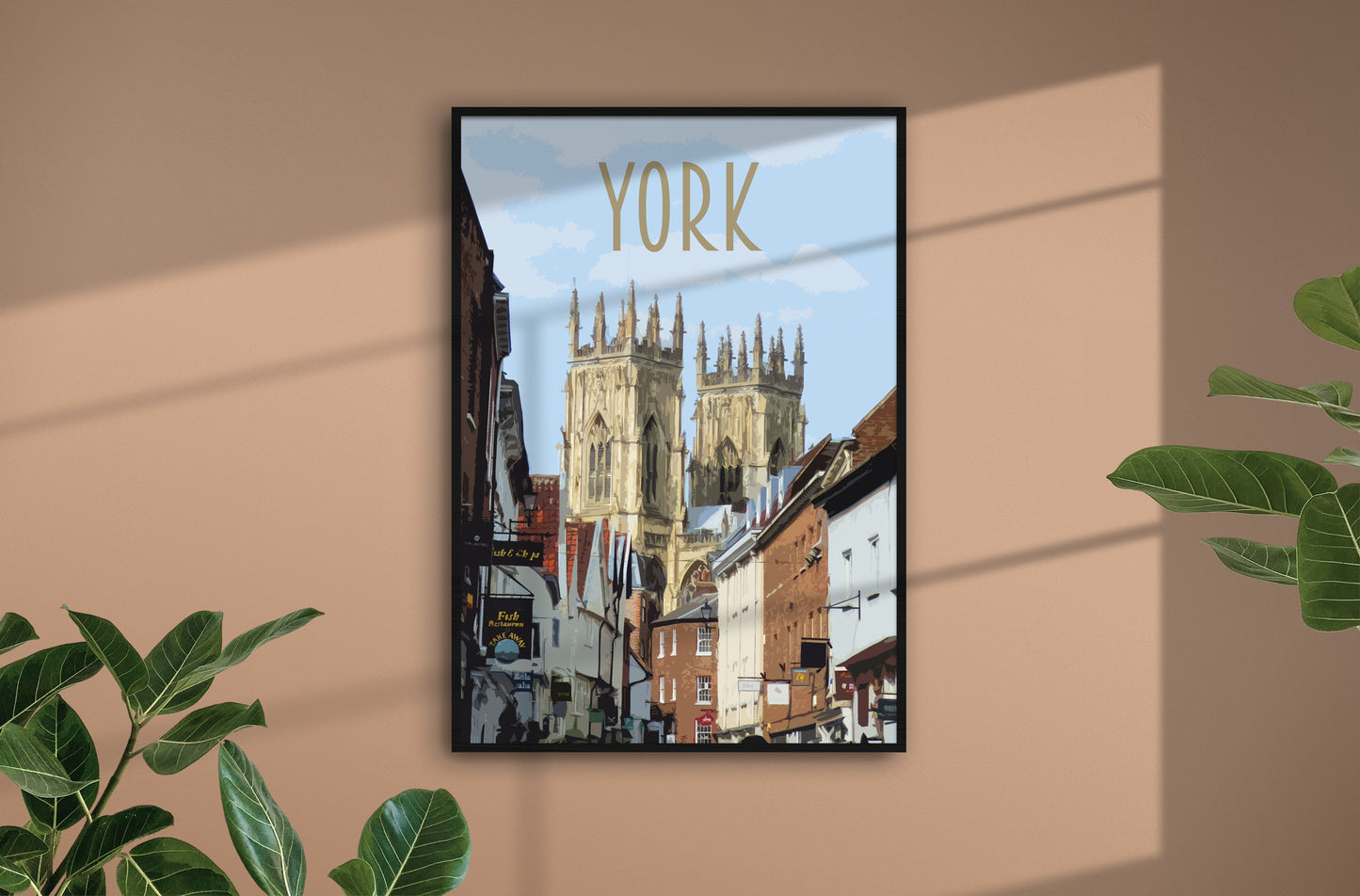 York Travel Poster