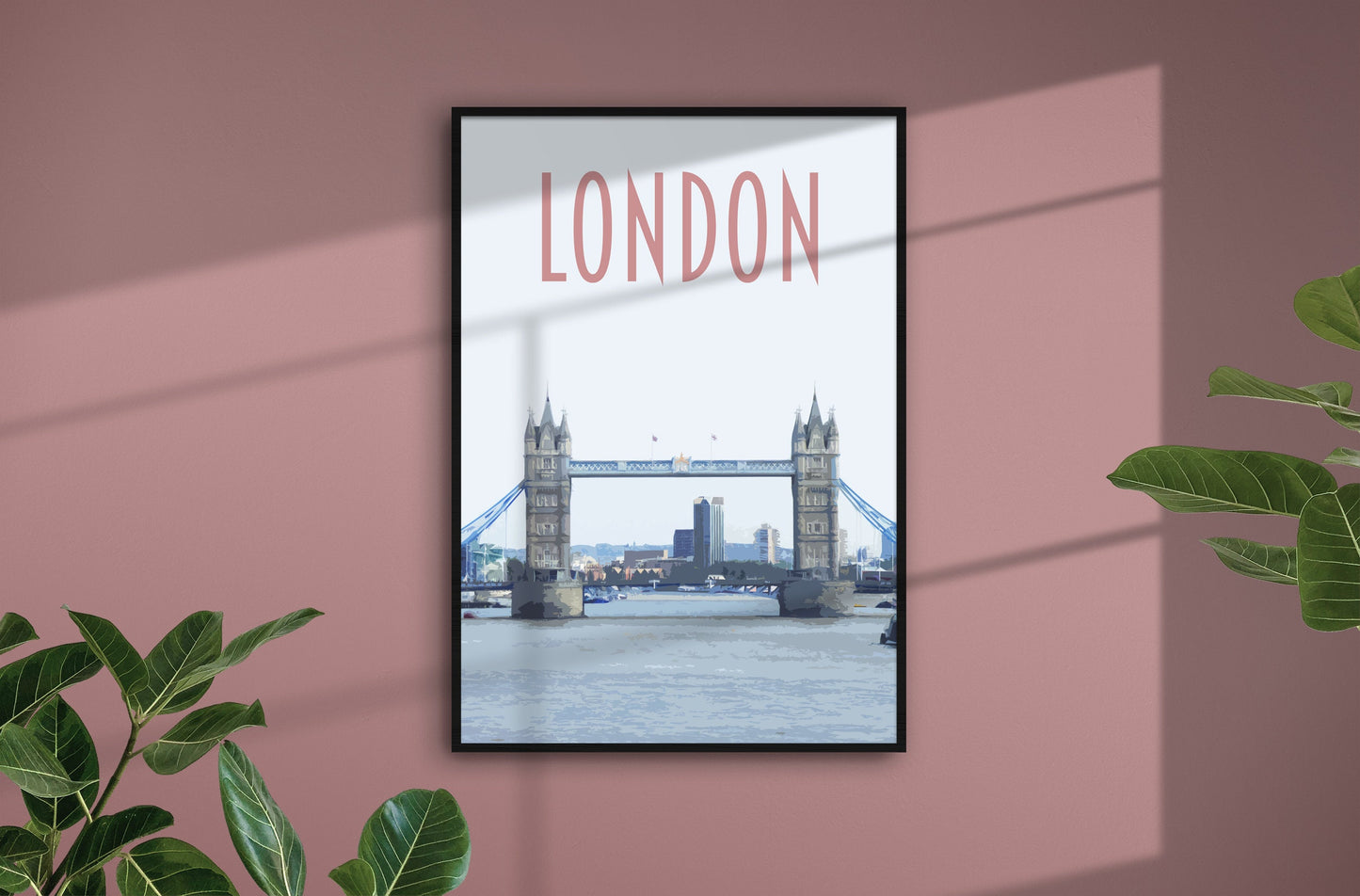 London Travel Poster