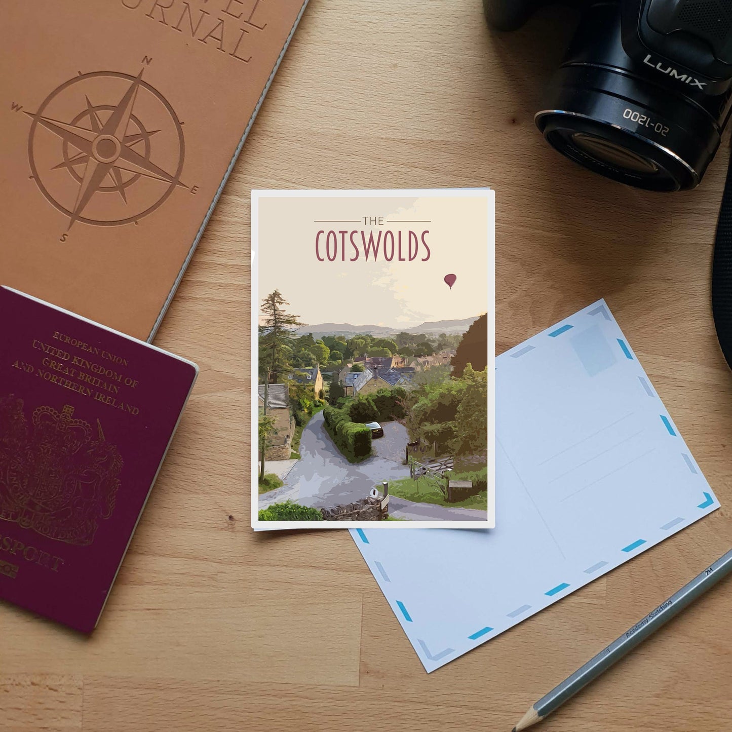 Cotswolds Travel Poster