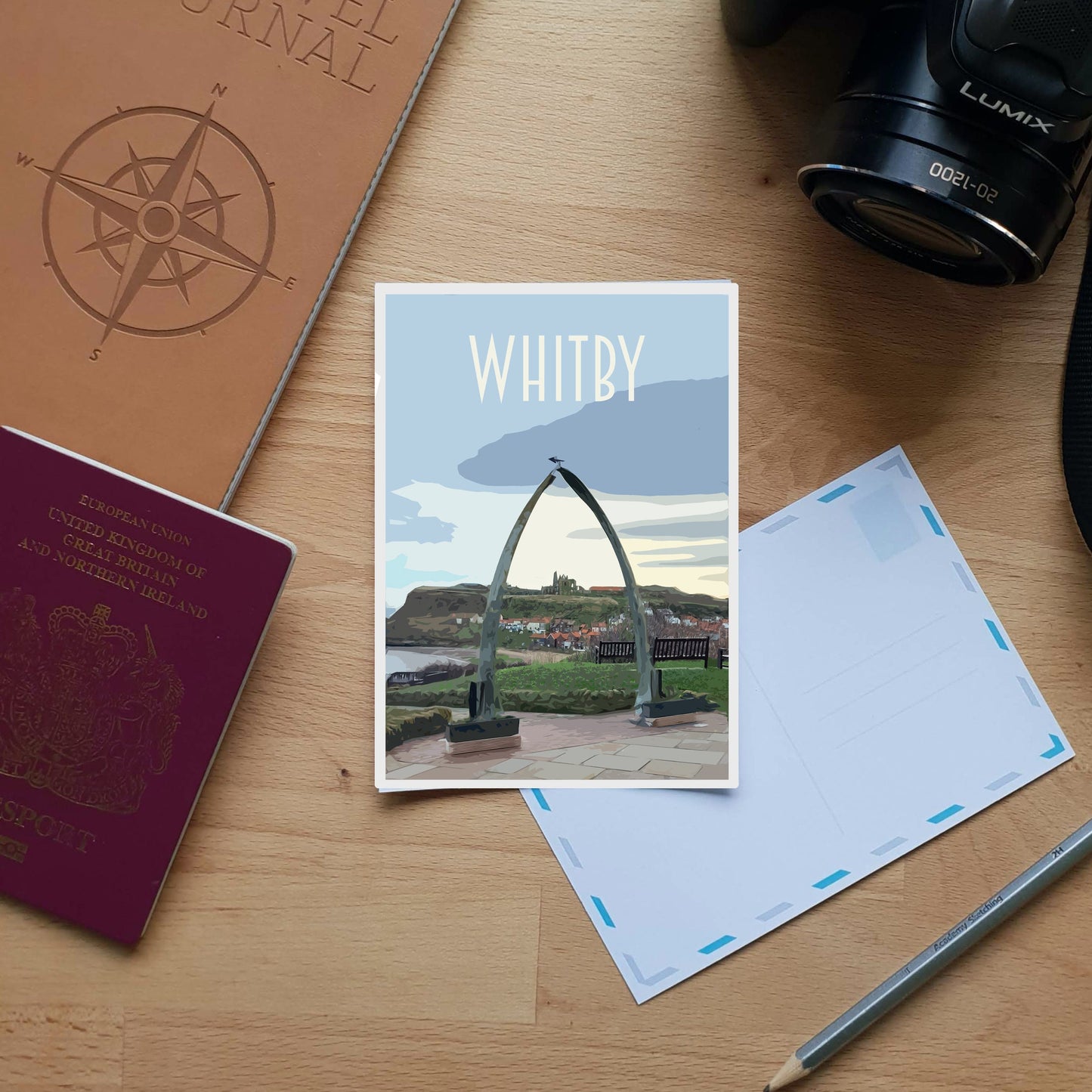 Whitby Travel Poster
