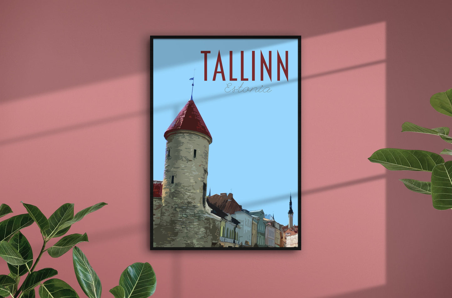 Tallinn Travel Poster