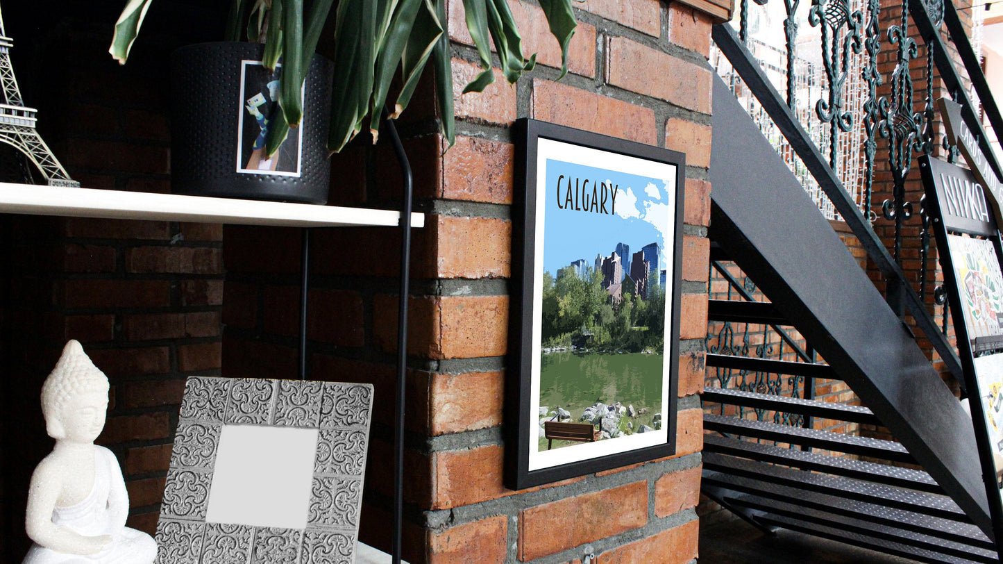 Calgary Travel Poster