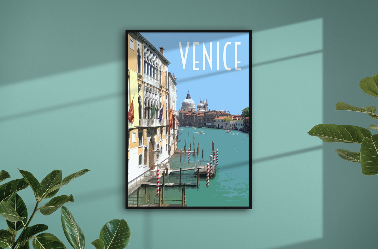 Venice Travel Poster