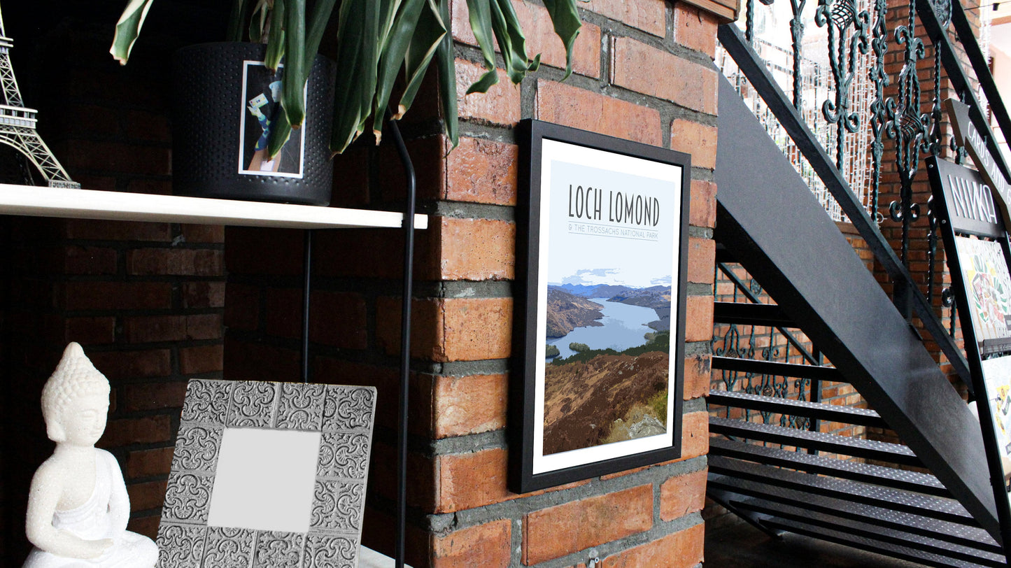 Loch Lomond Travel Poster