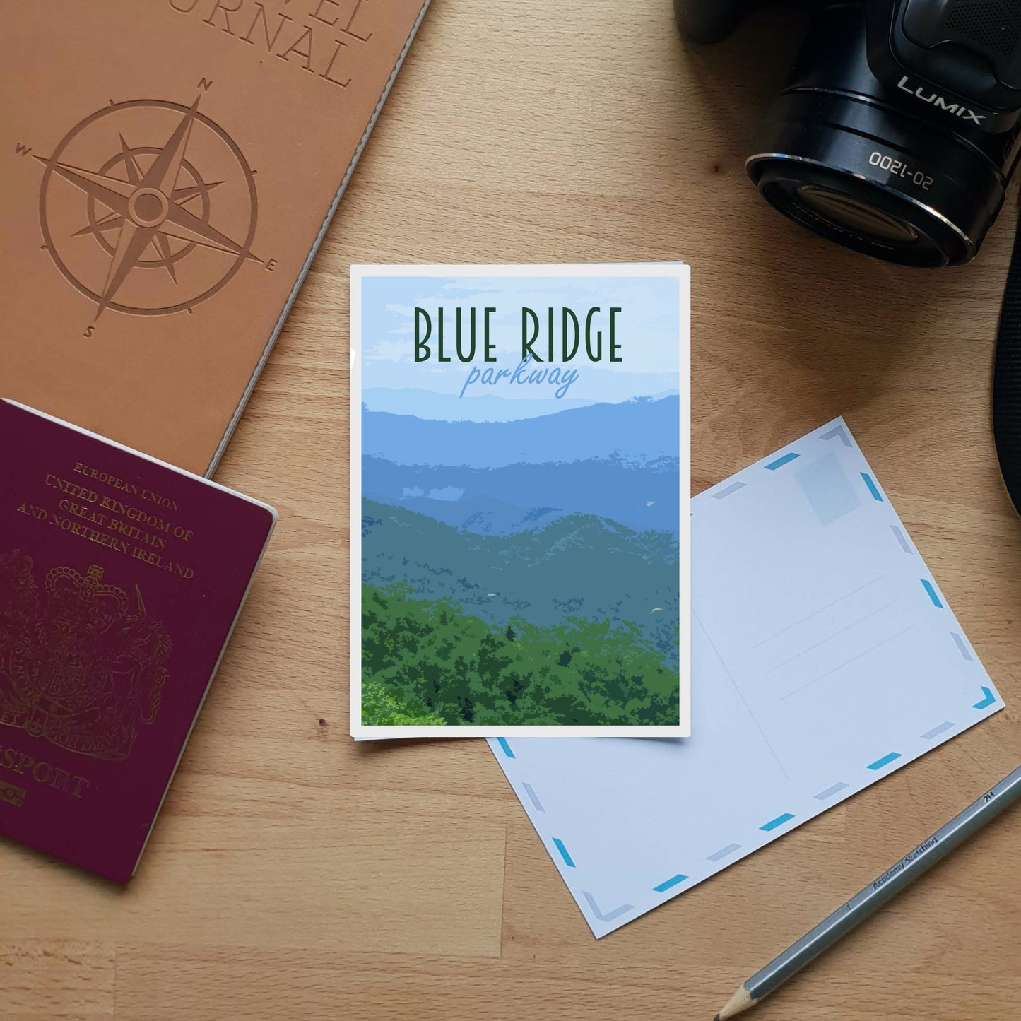 Blue Ridge Parkway Travel Poster