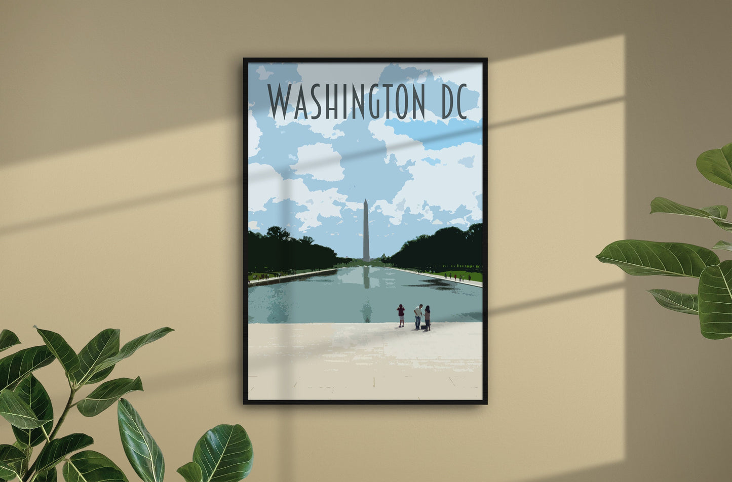Washington DC Travel Poster