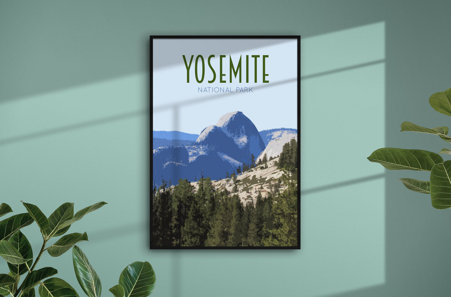 Yosemite Travel Poster