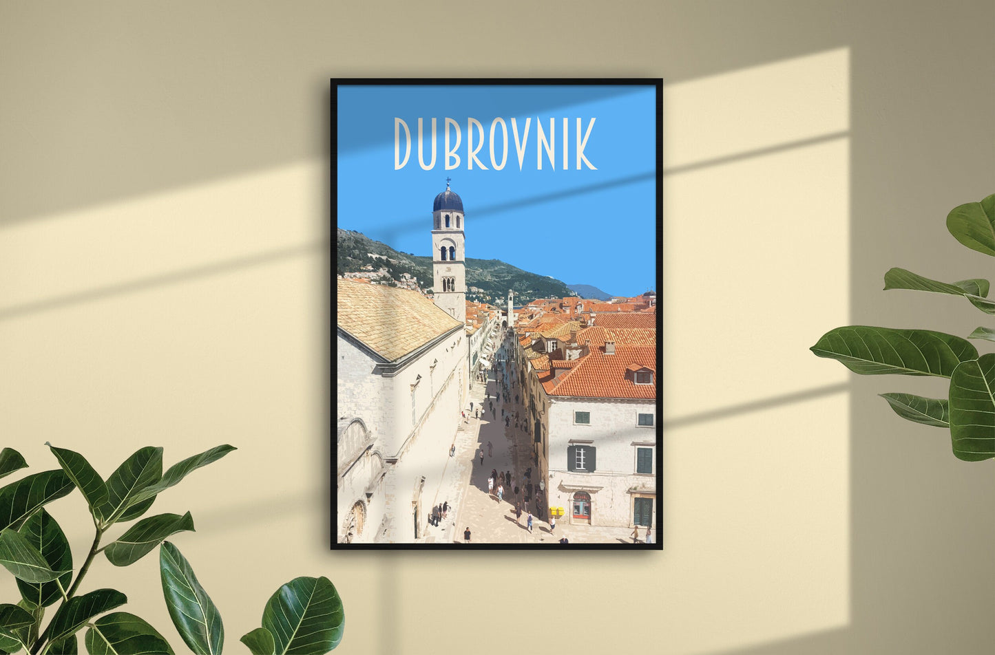 Dubrovnik Travel Poster