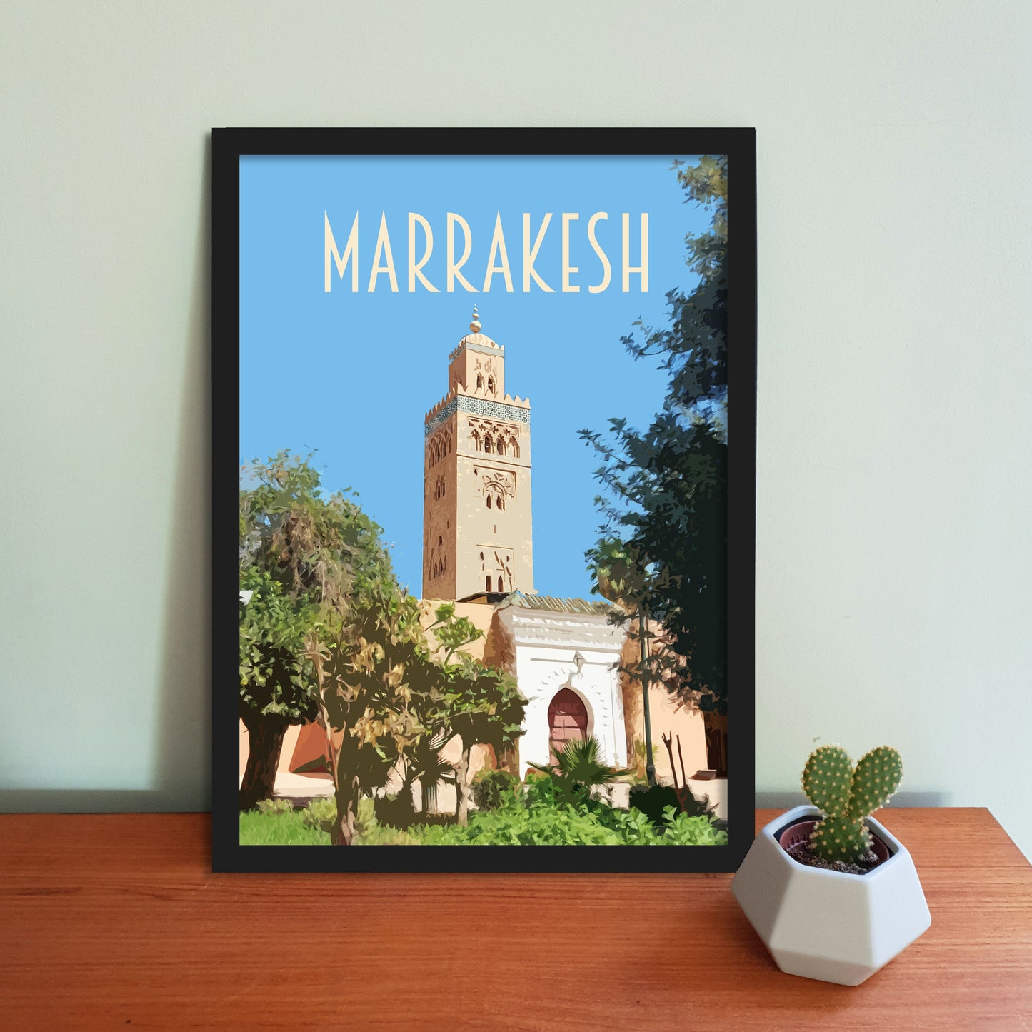 Marrakesh Travel Poster